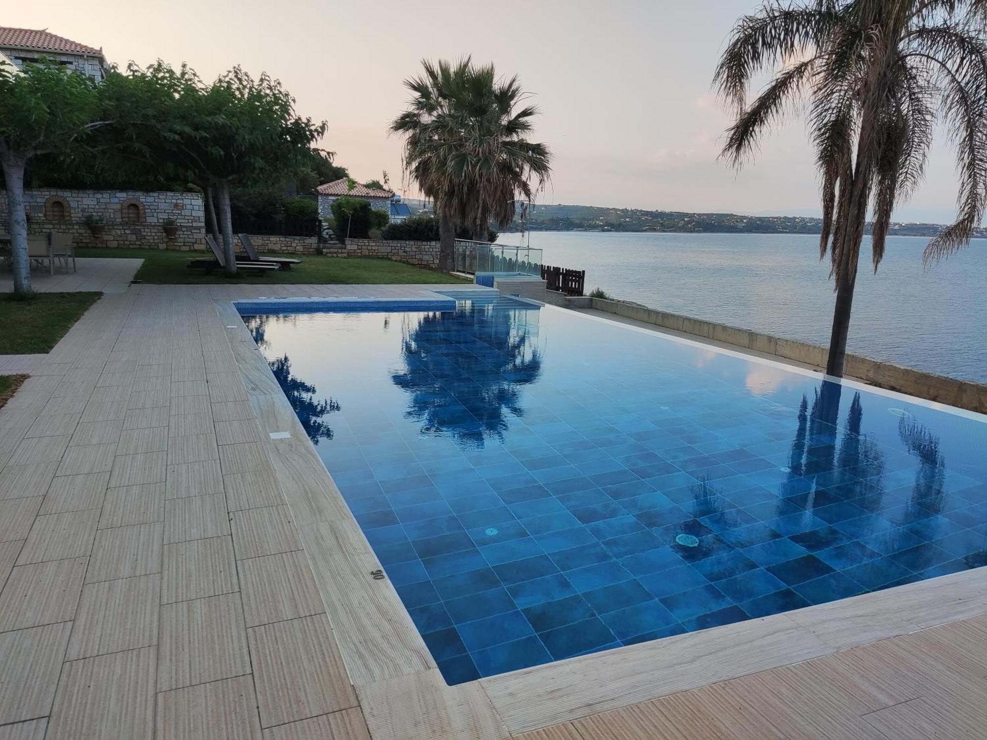 Infinity Blue Villa Koroni  Bagian luar foto